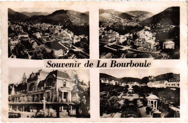 Carte postale ancienne Souvenir de La Bourboule France à La Bourboule