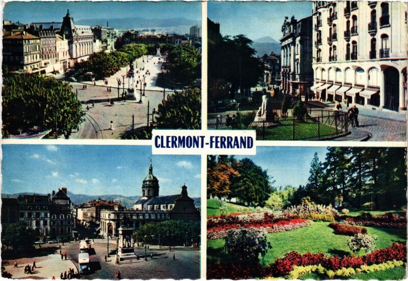 Carte postale ancienne Souvenir de Clermont-Ferrand France à Clermont-Ferrand