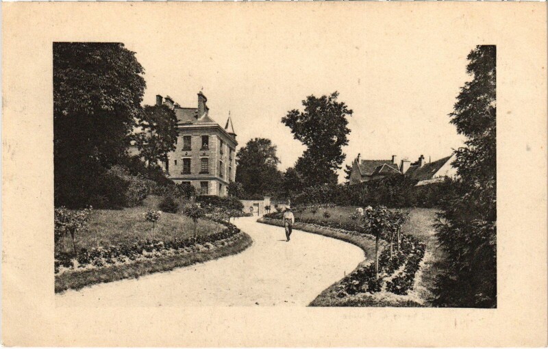 Carte postale ancienne Montsoult Villa Bethanie Entree à Montsoult