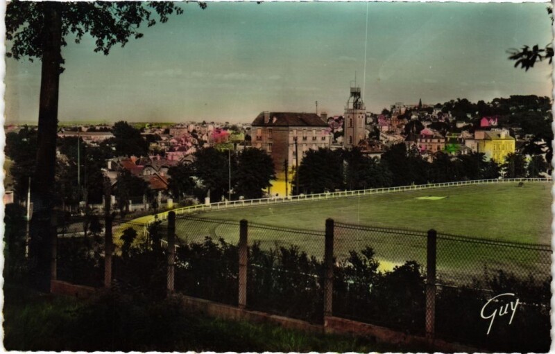 Carte postale ancienne Clamart Vue Generale à Clamart