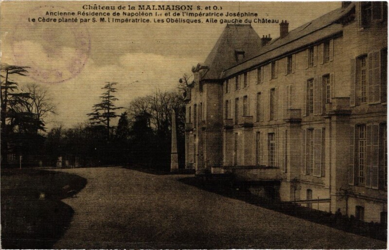 Carte postale ancienne Rueil-Malmaison Chateau de Malmaison à Rueil-Malmaison
