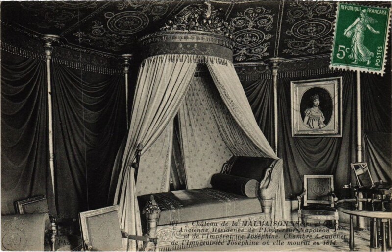 Carte postale ancienne Rueil-Malmaison Chateau de Malmaison - Interieur à Rueil-Malmaison