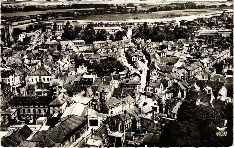 Carte postale ancienne Persan vue generale à Persan