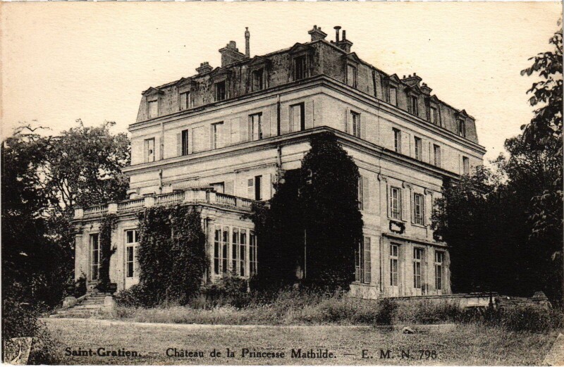 Carte postale ancienne Saint Gratien Chateau de la Princesse Mathilde à Saint-Gratien