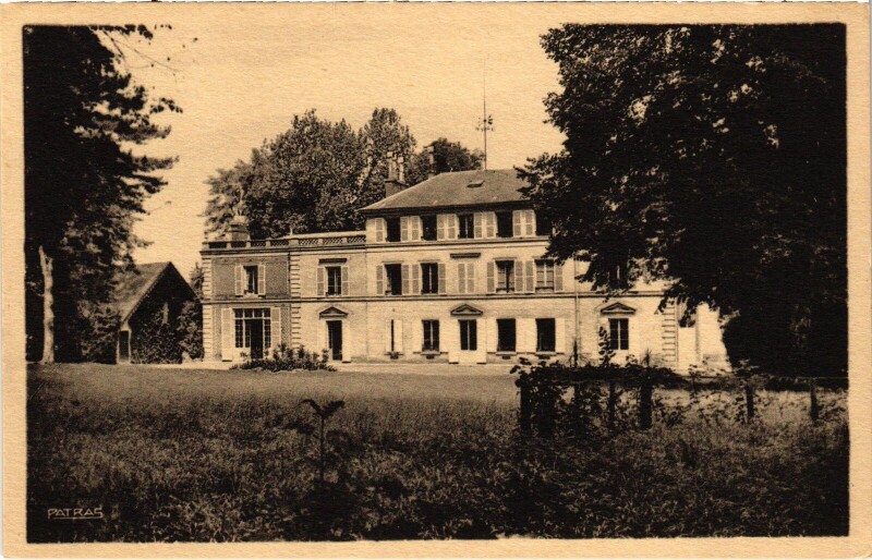 Carte postale ancienne Asnieres Le Chateauneuf