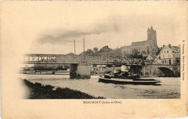 Carte postale ancienne Beaumont