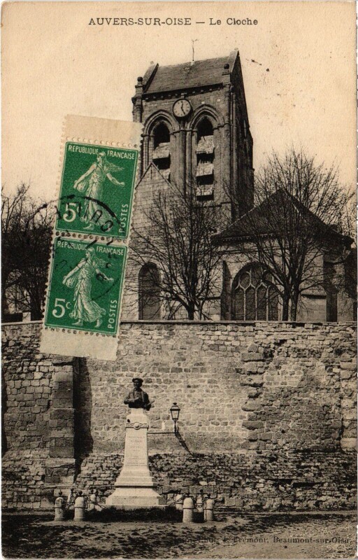 Carte postale ancienne Auvers Le Cloche