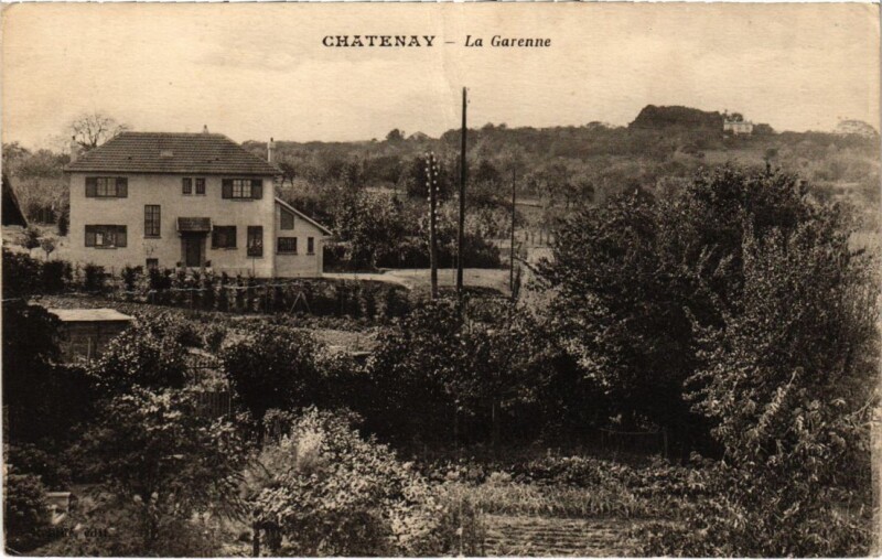 Carte postale ancienne Chatenay La Garenne