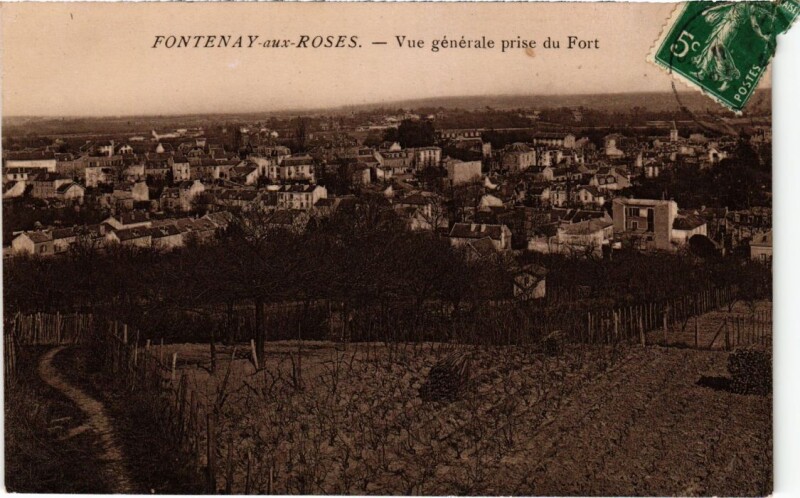 Carte postale ancienne Fontenay-aux-Roses Vue Generale à Fontenay-aux-Roses