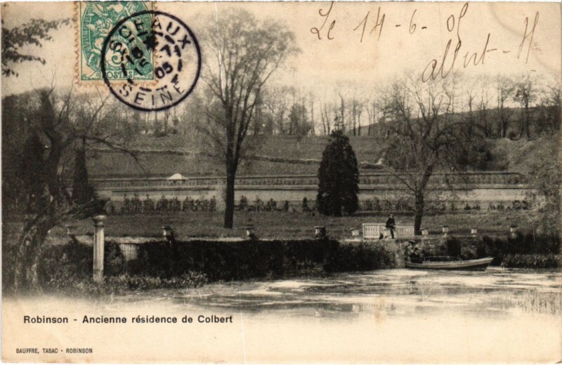 Carte postale ancienne Le Plessis-Robinson Ancienne Residence de Colbert au Plessis-Robinson
