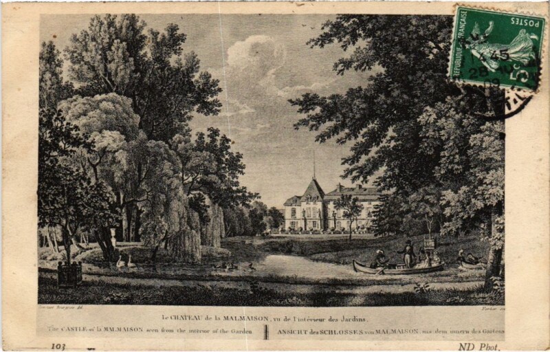 Carte postale ancienne Rueil-Malmaison Chateau de la Malmaison à Rueil-Malmaison