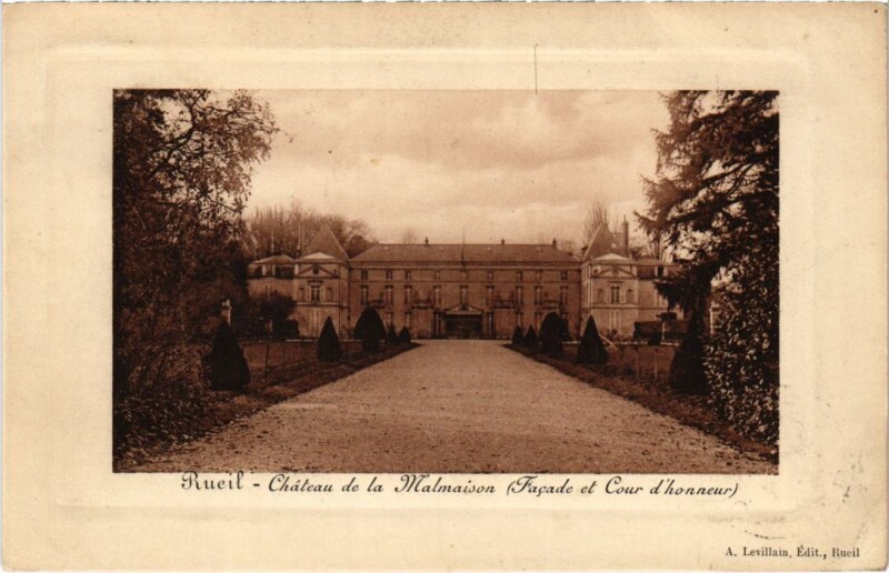 Carte postale ancienne Rueil-Malmaison Chateau de la Malmaison à Rueil-Malmaison