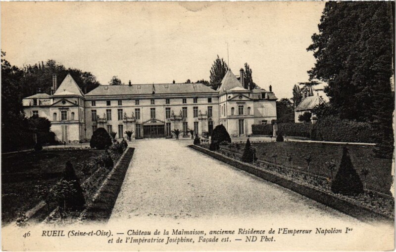 Carte postale ancienne Rueil-Malmaison Chateau de la Malmaison à Rueil-Malmaison
