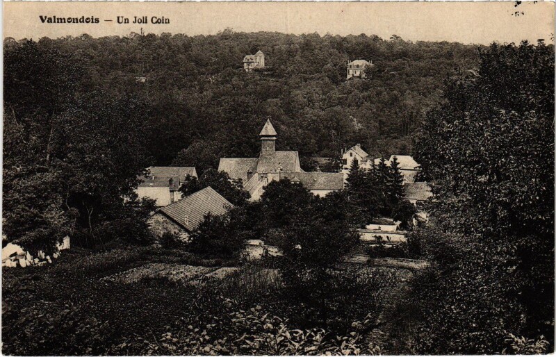 Carte postale ancienne Valmondois un Joli Coin à Valmondois