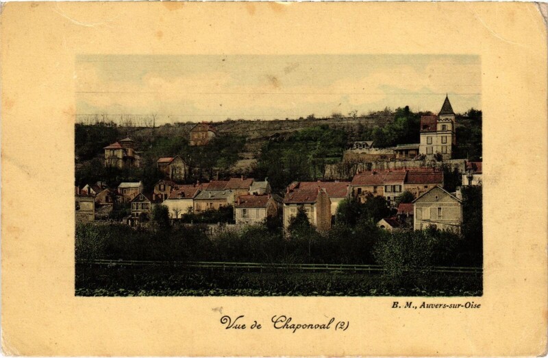 Carte postale ancienne Vue de Chaponval