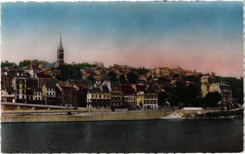 Carte postale ancienne Saint-Cloud Vue Generale à Saint-Cloud