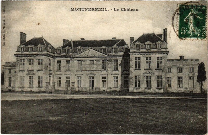 Carte postale ancienne Montfermeil Le Chateau