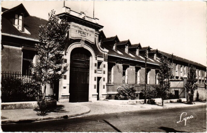 Carte postale ancienne Clamart Hopital Militaire Percy à Clamart