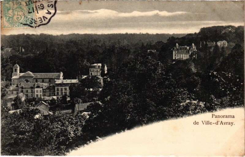 Carte postale ancienne Ville-d'Avray Panorama à Ville-d'Avray