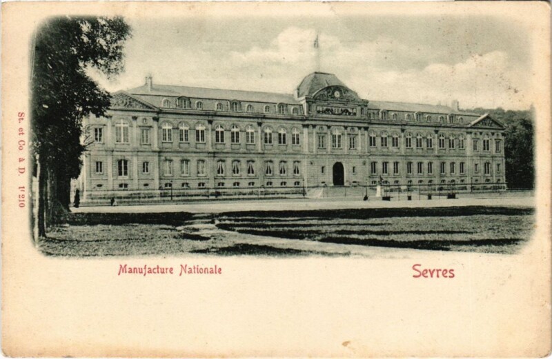 Carte postale ancienne Sevres Manufacture Nationale
