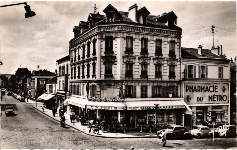 Carte postale ancienne Issy-les-Moulineaux Avune Victor-Cresson - Rue Diderot à Issy-les-Moulineaux