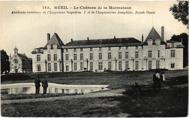 Carte postale ancienne Rueil-Malmaison Chateau de Malmaison à Rueil-Malmaison
