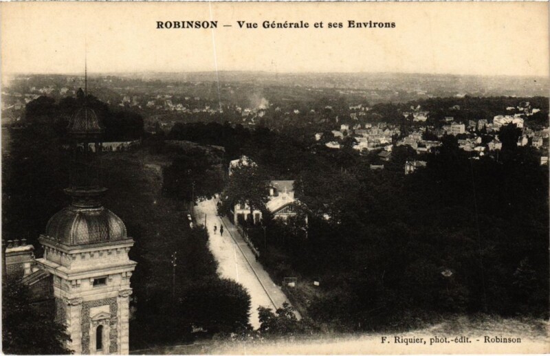 Carte postale ancienne Le Plessis-Robinson Vue Generale au Plessis-Robinson