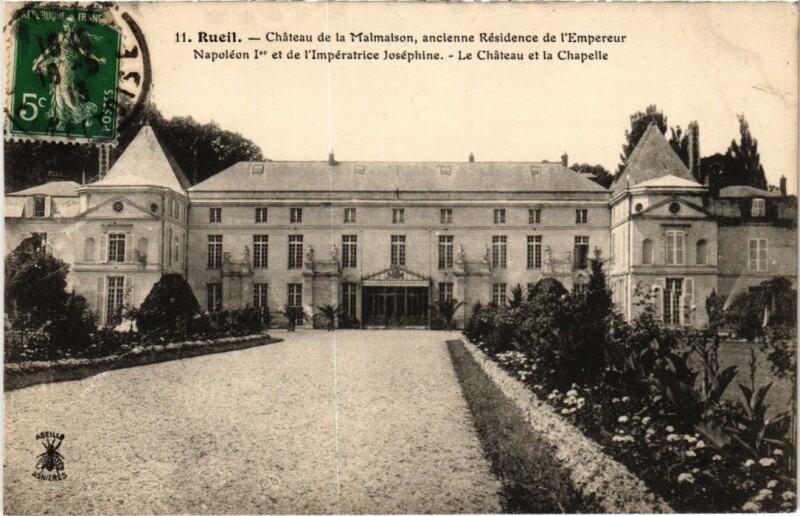 Carte postale ancienne Rueil-Malmaison Chateau de la Malmaison à Rueil-Malmaison