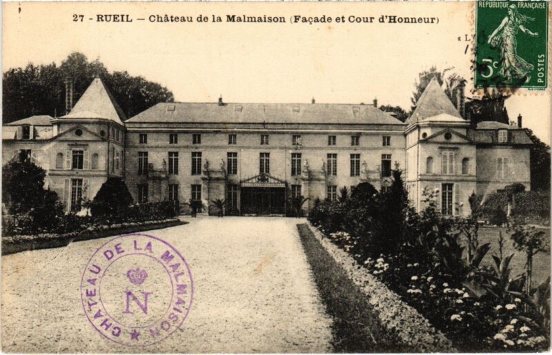 Carte postale ancienne Rueil-Malmaison Chateau de la Malmaison à Rueil-Malmaison