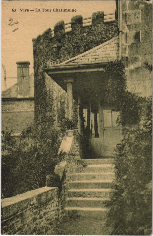 Carte postale ancienne Vire La Tour Chatimoine