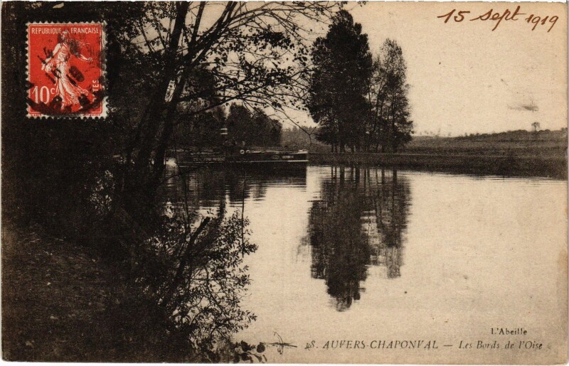 Carte postale ancienne Auvers Les Bords de l'Oise