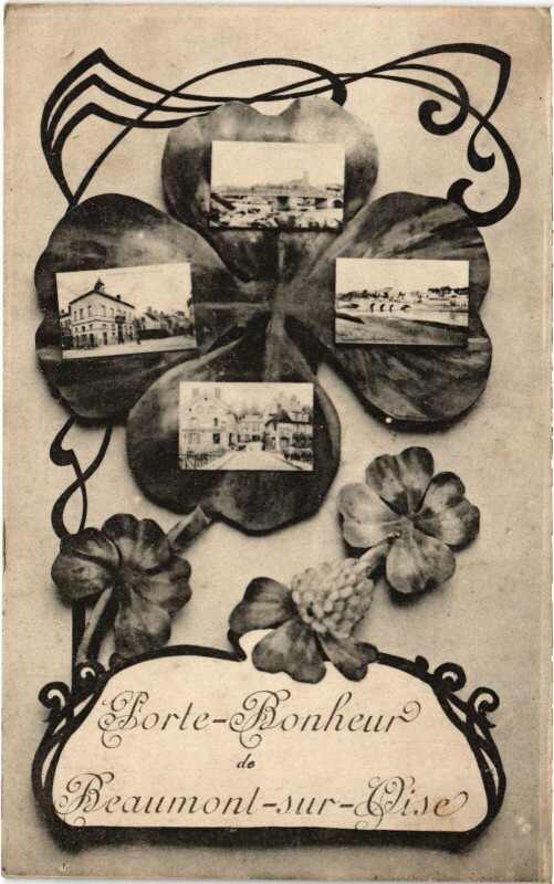 Carte postale ancienne Beaumont souvenir