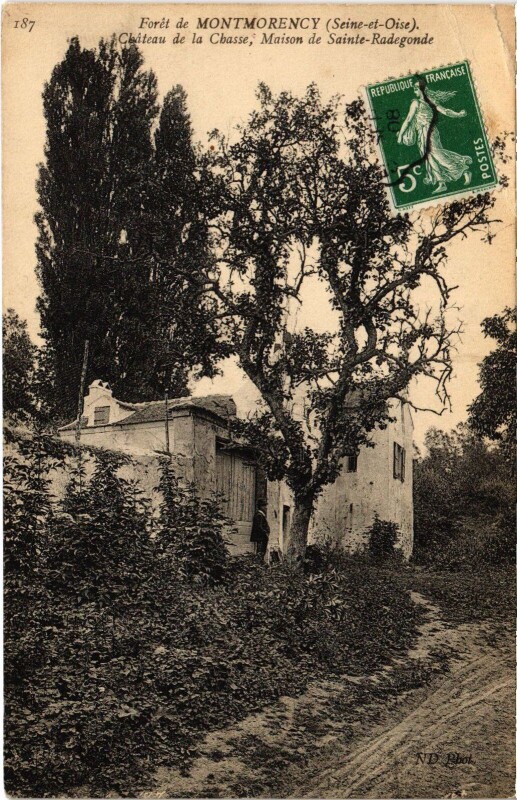 Carte postale ancienne Foret de Montmorency Chateau de la Chasse à Montmorency