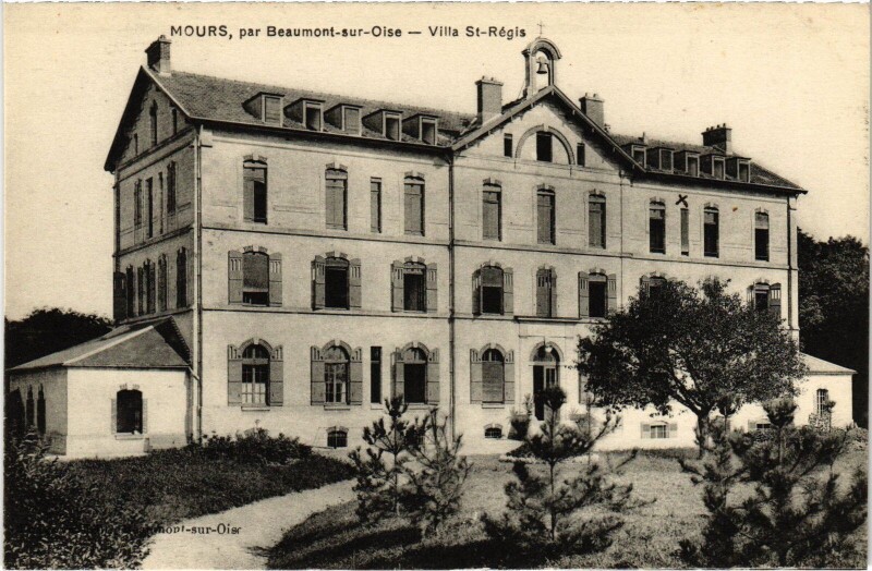Carte postale ancienne Mours Villa Saint-Regis à Mours