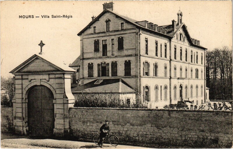 Carte postale ancienne Mours Villa Saint-Regis à Mours