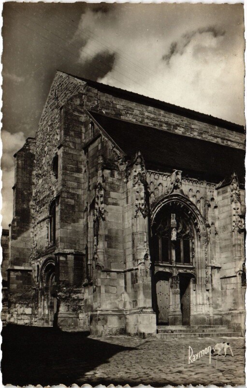 Carte postale ancienne Louvres Eglise à Louvres