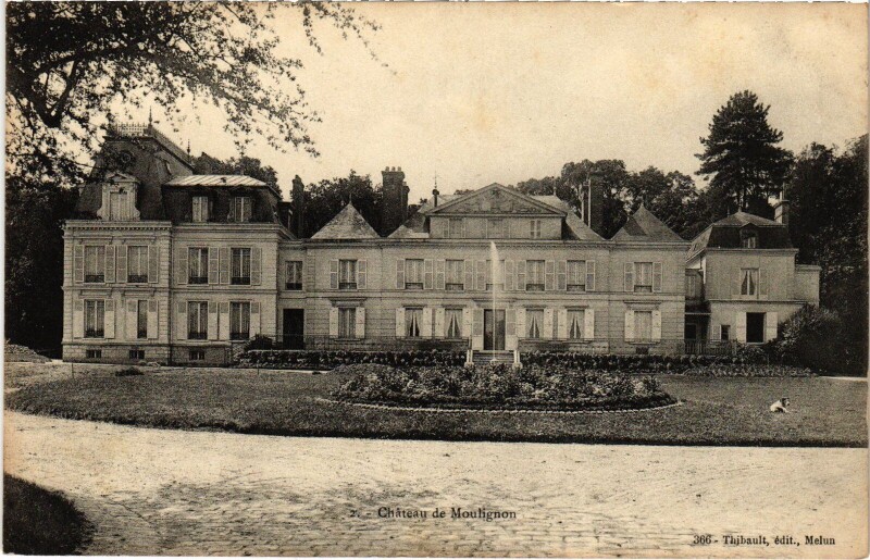 Carte postale ancienne Montlignon Le Chateau à Montlignon