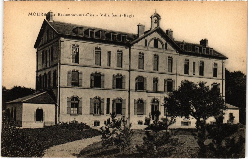 Carte postale ancienne Mours Villa Saint-Regis à Mours