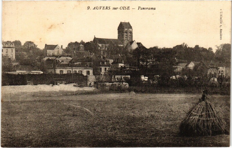 Carte postale ancienne Auvers panorama