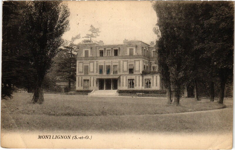 Carte postale ancienne Montlignon à Montlignon