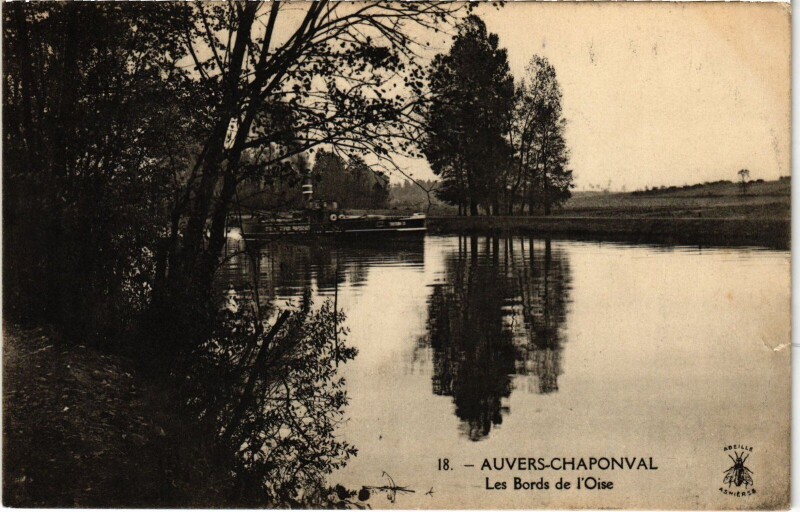Carte postale ancienne Auvers Les Bords de l'Oise