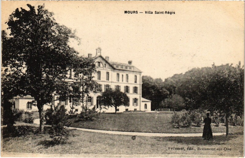 Carte postale ancienne Mours Villa Saint-Regis à Mours