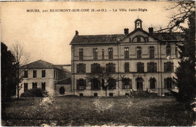 Carte postale ancienne Mours Villa Saint-Regis à Mours