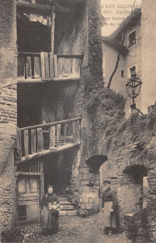 Carte postale ancienne Cahors Le Four Sainte Catherine à Cahors