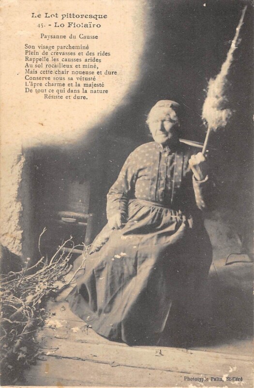 Carte postale ancienne Le Lot Lo Fiolairo