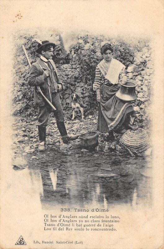 Carte postale ancienne Le Lot Tsano D'Oime
