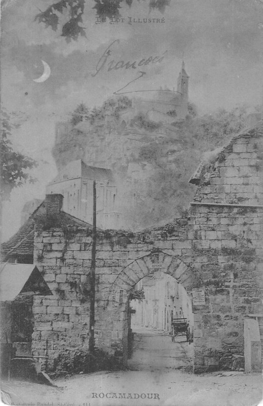 Carte postale ancienne Rocamadour à Rocamadour
