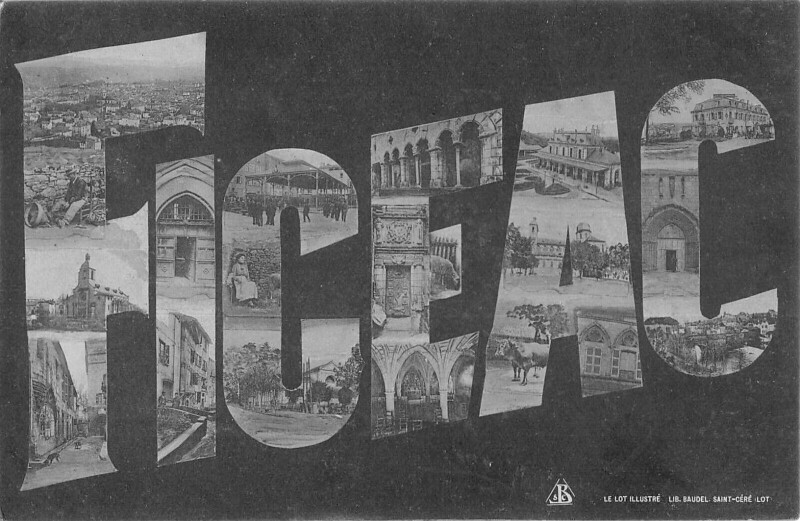 Carte postale ancienne Figeac à Figeac