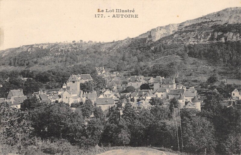 Carte postale ancienne Autoire à Autoire