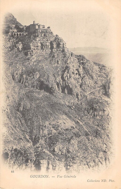 Carte postale ancienne Gourdon Vue Generale à Gourdon